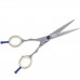 P&W Oceane Titanium Lefty Straight Scissors - profesionálne nožnice na starostlivosť pre ľavákov, rovné - Veľkosť: 5,5"