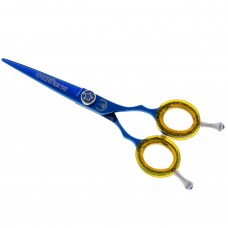 P&W Blue Star Titanium Scissors - nožnice na strihanie zvierat, rovné - Veľkosť: 5,5"