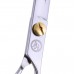 P&W Alfa Omega Scissors - profesionálne nožnice na starostlivosť s krátkou rukoväťou, rovné - Veľkosť: 7,5"